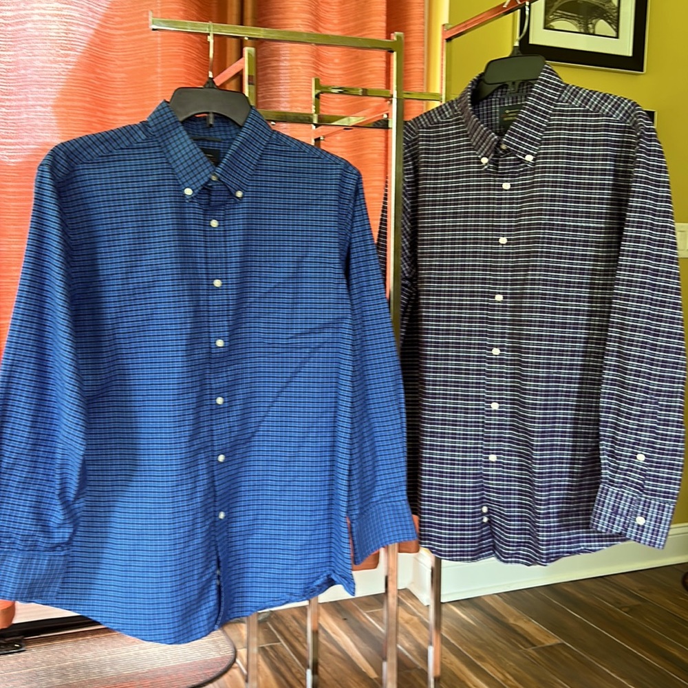 Men’s Member’s Mark X-Large Oxford Shirts, New Condition, No Tags